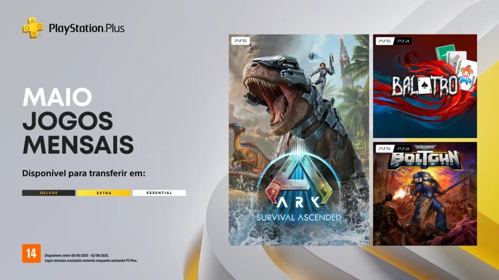 Leia mais sobre o artigo Playstation Plus Jogos de Maio 2025